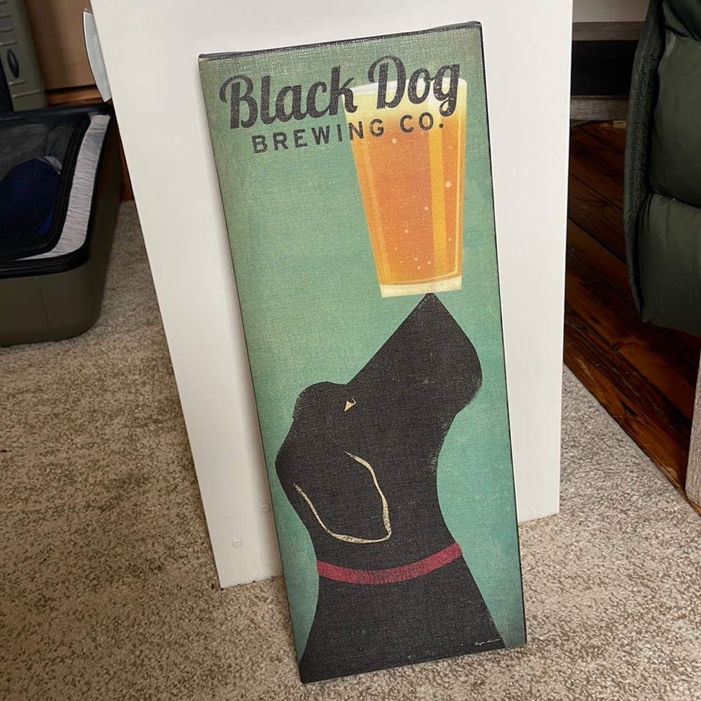 Black Dog Brewing Co. Sign